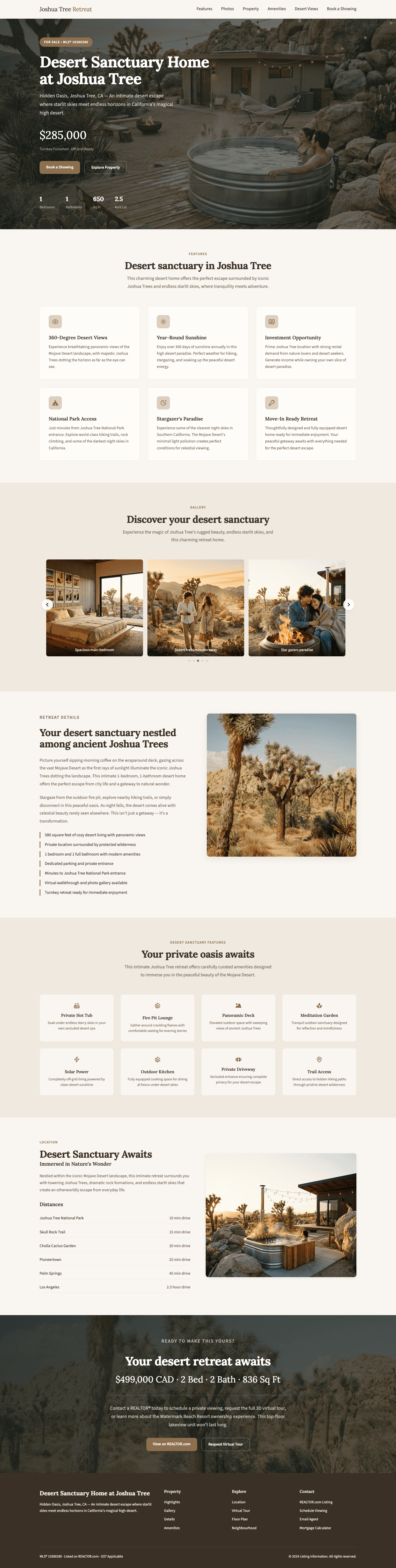 Joshua Tree template preview