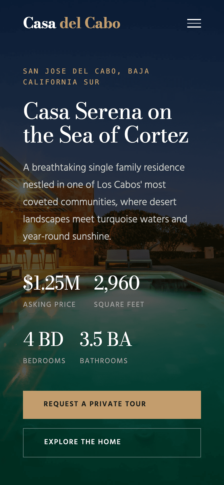 Cortez mobile preview