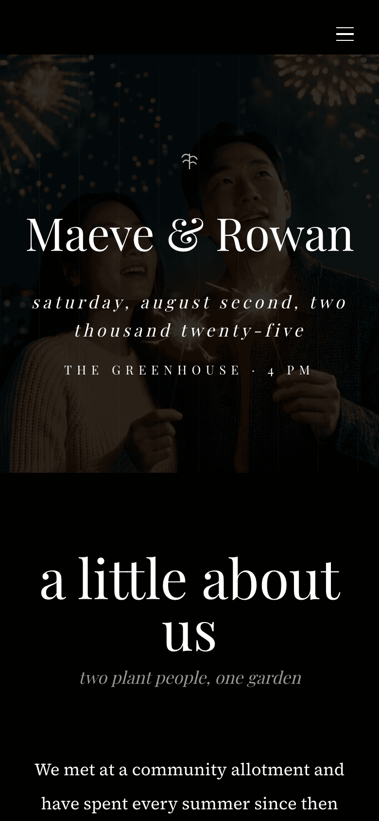 Maeve & Rowan Dark mobile preview